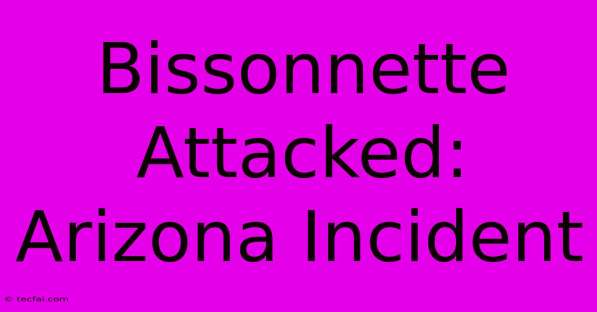 Bissonnette Attacked: Arizona Incident