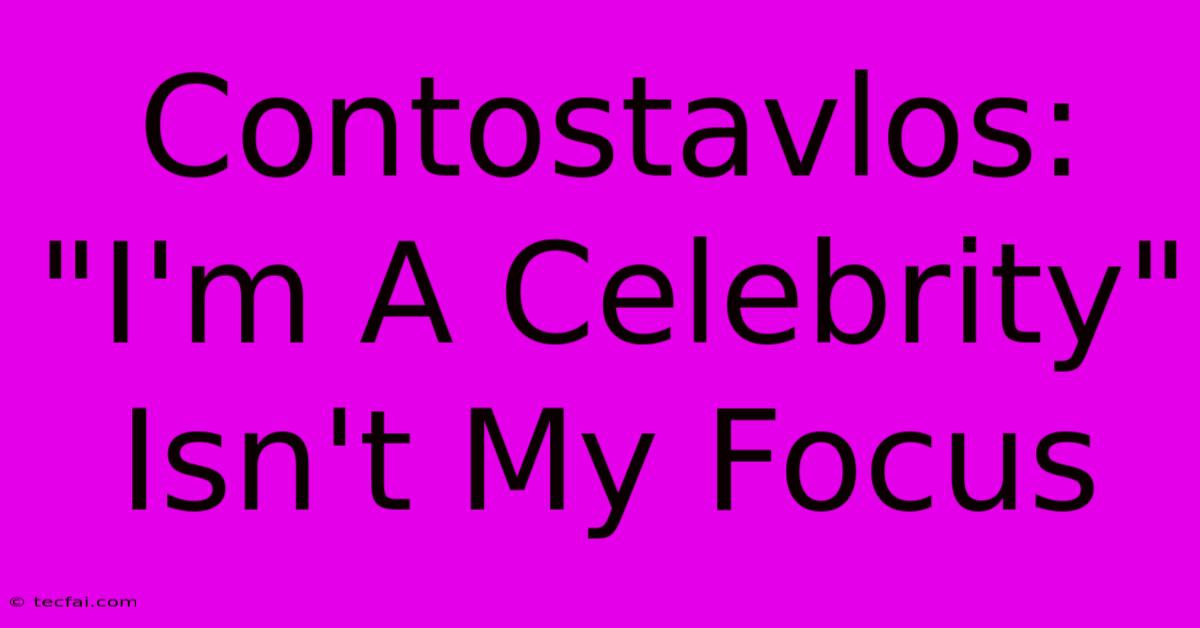 Contostavlos: 