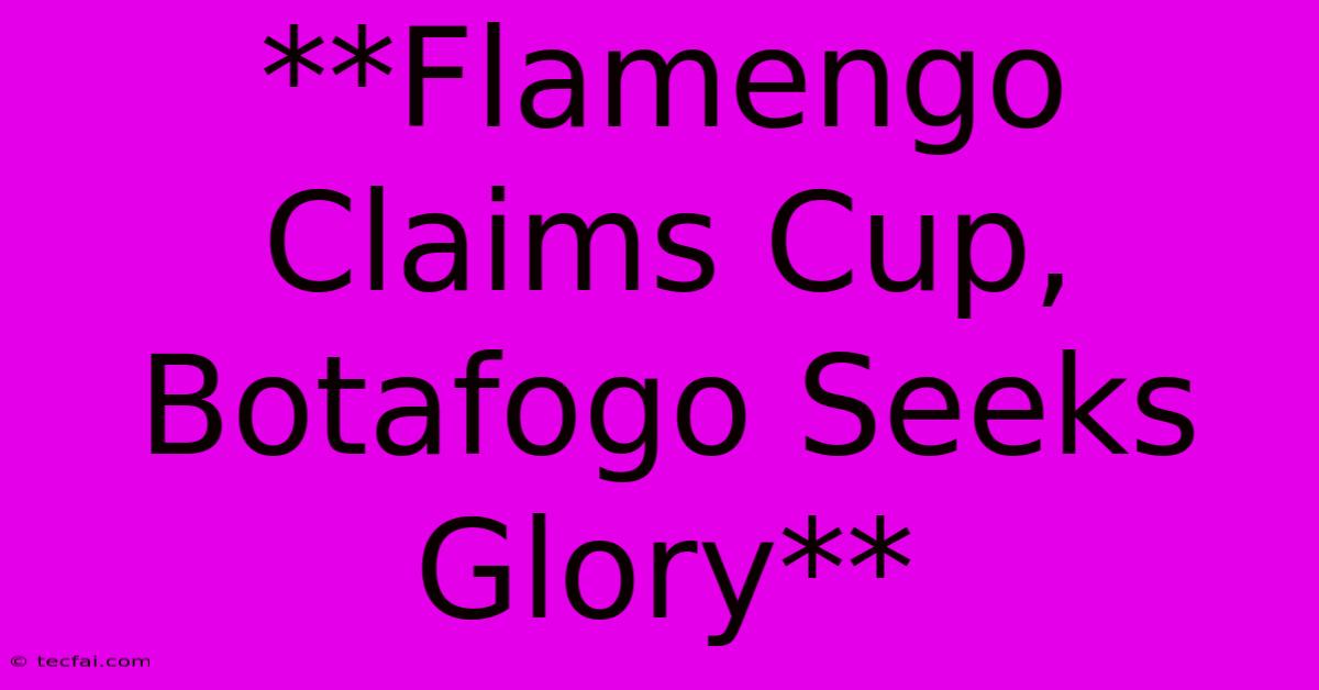 **Flamengo Claims Cup, Botafogo Seeks Glory**