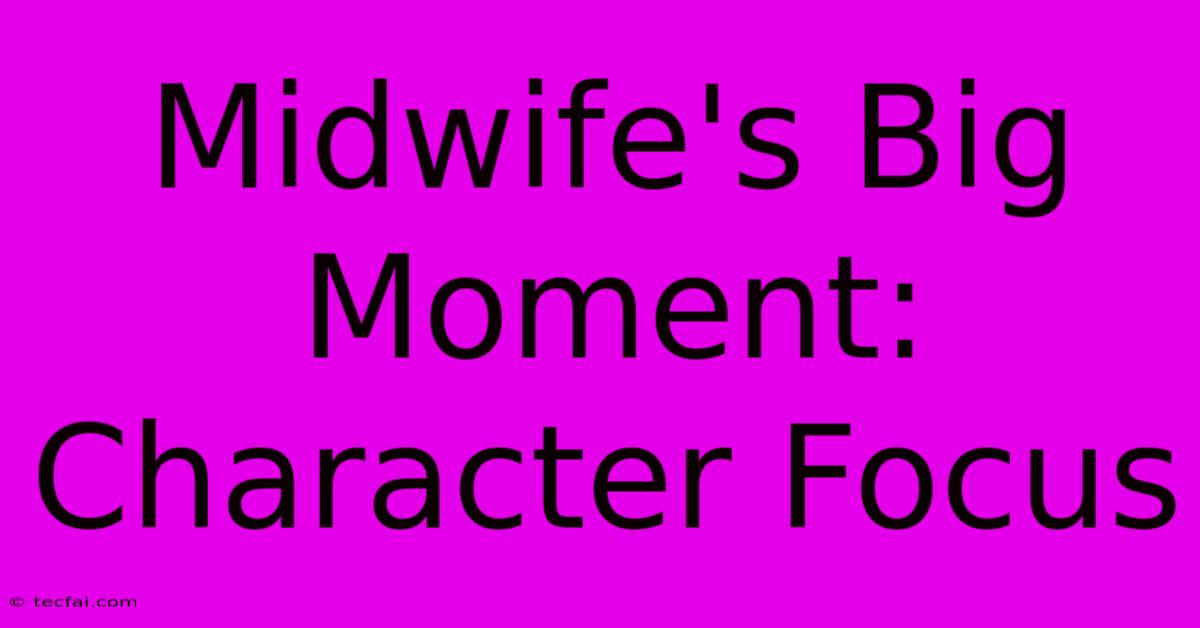 Midwife's Big Moment: Character Focus