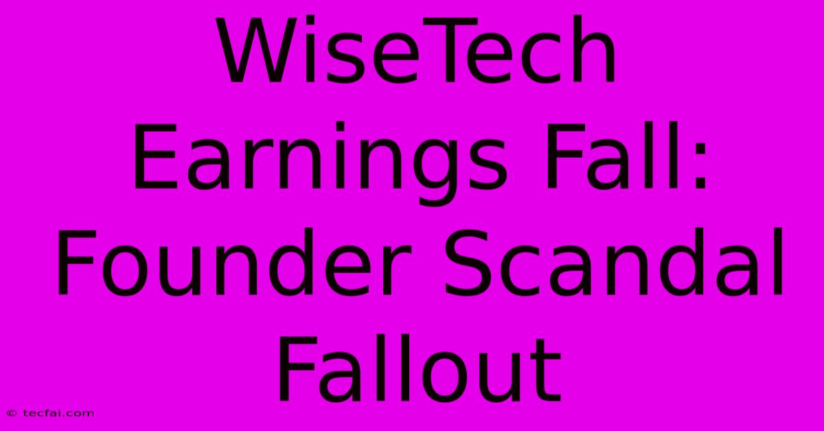 WiseTech Earnings Fall: Founder Scandal Fallout